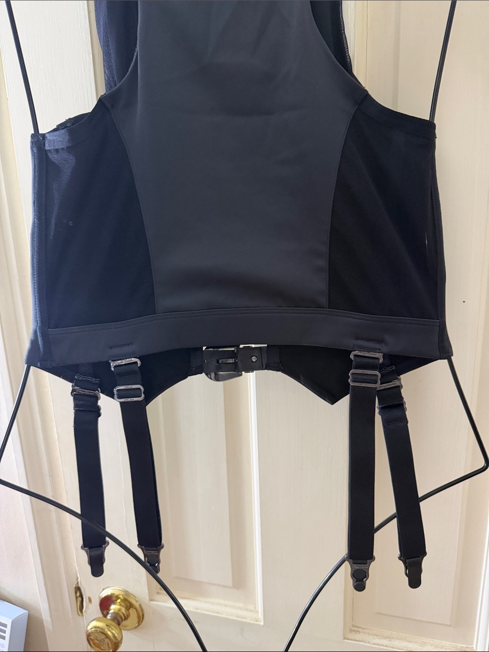 Honey Birdette Max Gilet Corset Vest with Garter Straps and Buckle Accents - Picture 6 of 7